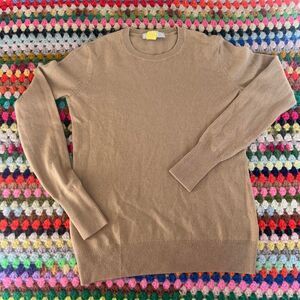 Everlane Cashmere Sweater XS Tan100% Cashmere
